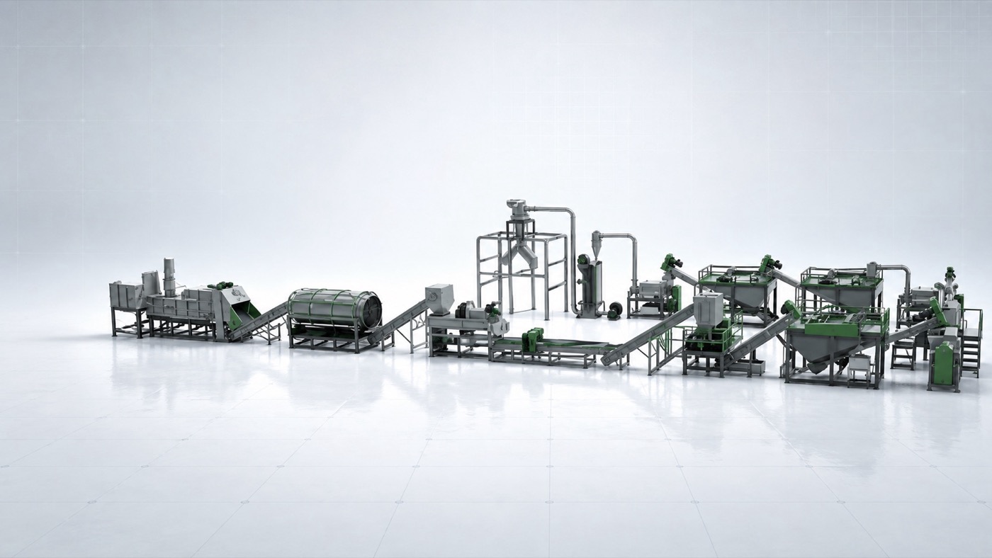 Sanxing plastic recycling line